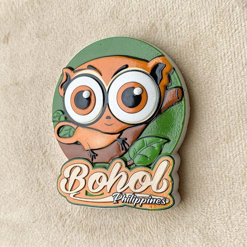 Product Introduction of Philippines Fridge Magnet 3D Stereo Eyepatch Monkey Magnetic Home Decor Gift Cultural Tourism Souvenir 5