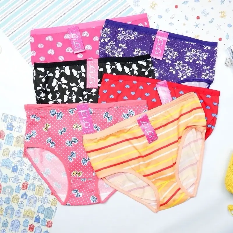 6pcs Celana Dalam Anak Remaja Perempuan Cd Wanita Murah MEREK CD LILI