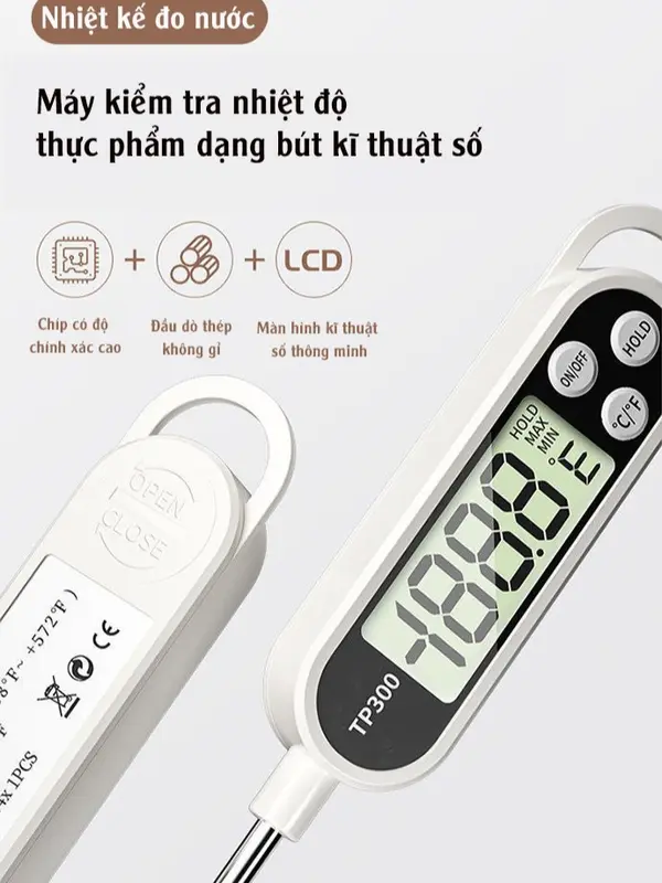 Nhiệt Kế Đa Năng Emmakids Đo Nhiệt Độ Sữa, Nước Tắm, Thức Ăn Cho Bé 3
