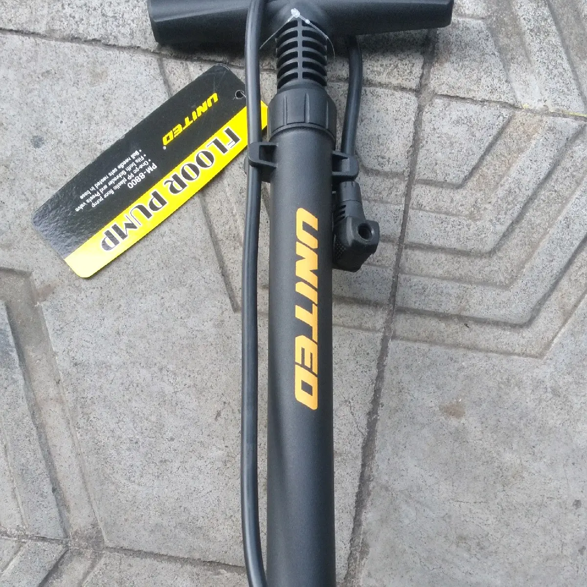 pompa sepeda dan motor united PM 8800 hitam