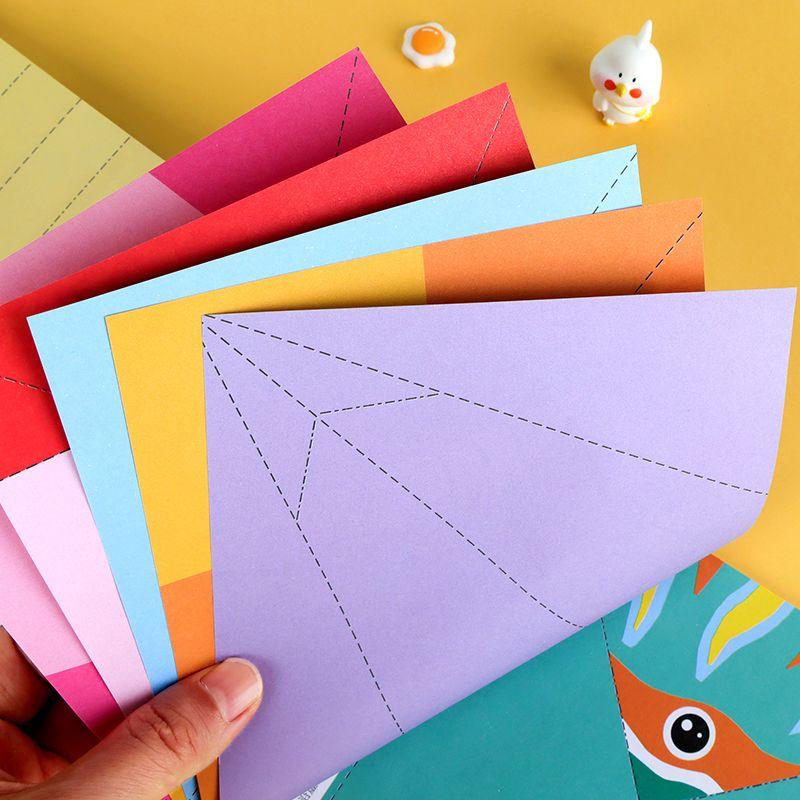 Creative Origami Book 3D Paper Airplane Craft Kit For Kids Children Age 5-12 Educational STEM DIY Art Projects Step By Step Tutorials With Colorful Paper Sheets Indoor Rainy Day Activities Creative Fun Learning Toys 4