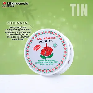 MBK Po Powder Silver Tin - Silver Tin