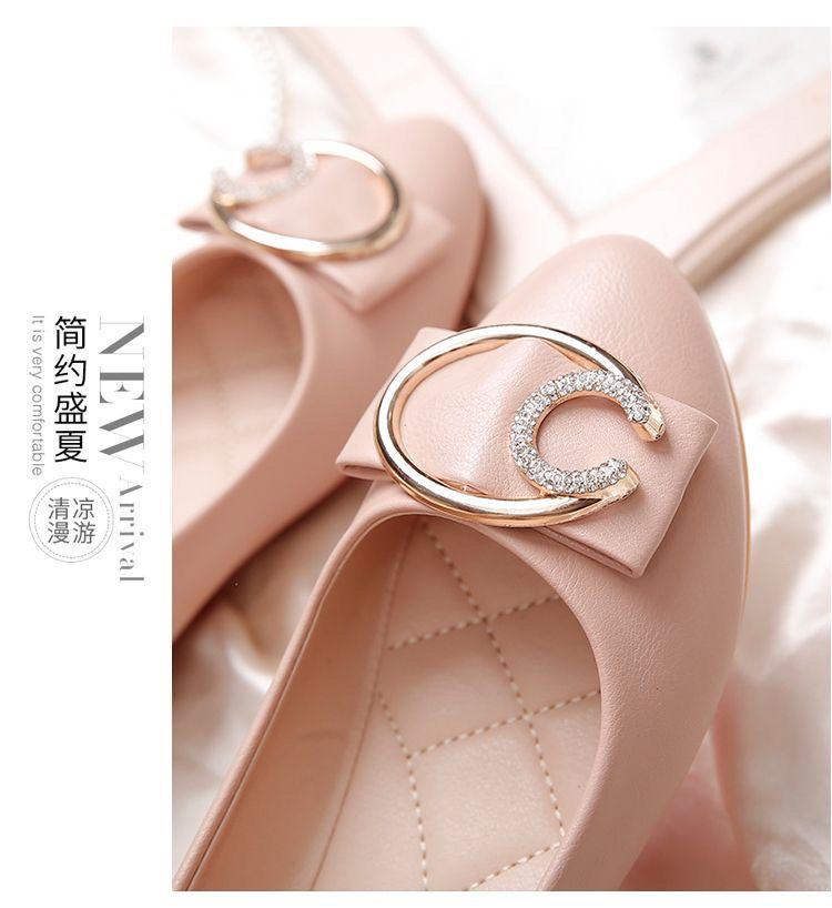 Product Introduction of Giày Nữ Tods, Baimuniao, Đế Mềm, Da Mềm, Thích Hợp Cho Mùa Lò Xo Và Mùa Thu, Giày Sữa, Giày Đế Bằng Thoải Mái Thường Ngày Mùa Hè, Hàng Mới Về 12