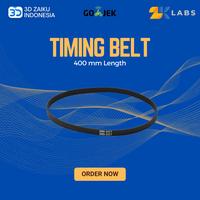 Gambar ZKLabs Closed Loop Timing Belt GT2 6mm Wide Rubber 400 mm Long dari 3D Zaiku Indonesia Kota Administrasi Jakarta Barat 1 Tokopedia