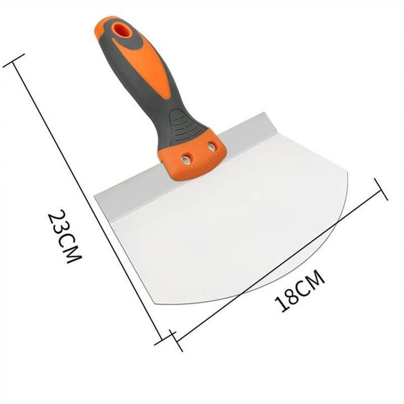 Product Introduction of 1pcs Stainless Steel Wall Paint Plaster Shovel Putty Knife Scraper Blade Paint Feeder Filling Spatula Construction Tools 7