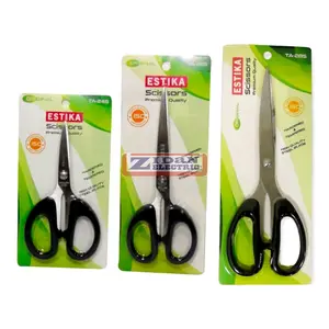 Gunting Kertas Kain Stainless Steel Estika M2000 / Gunting Dapur Kecil Sedang Besar