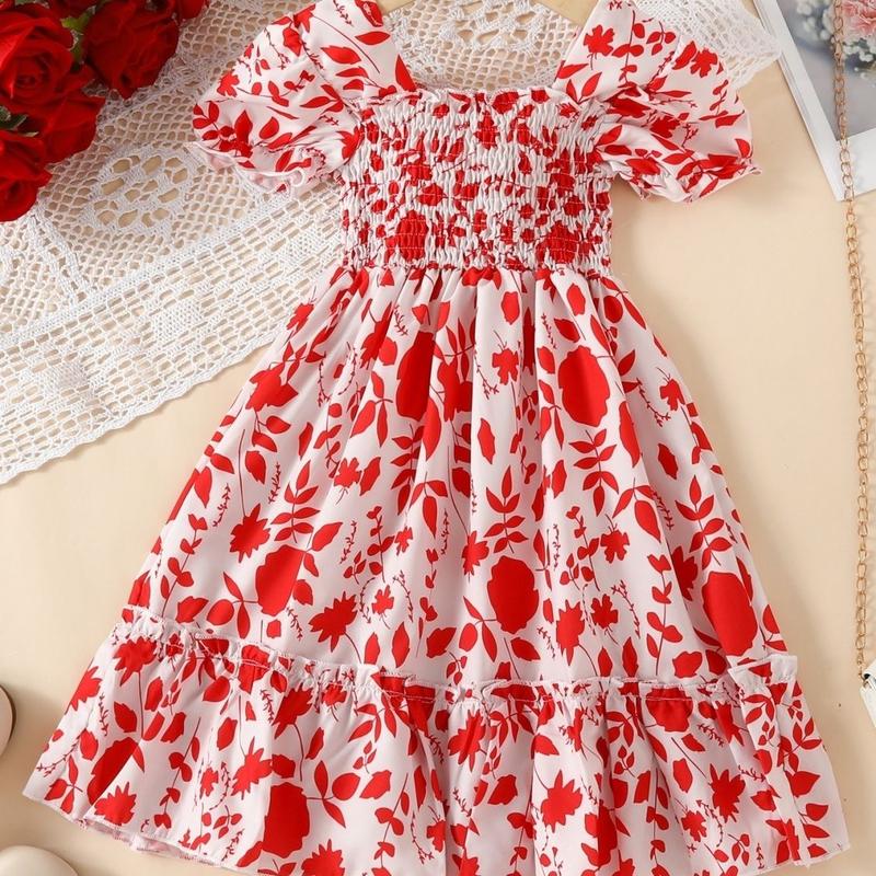 Product Introduction of Váy Trẻ Em, Hàng Mới Về Mùa Hè, Mỏng, Phong Cách Phương Tây Ngọt Ngào Váy Hoa Công Chúa, Dành Cho Bé Gái, Làm Bằng Voan 6