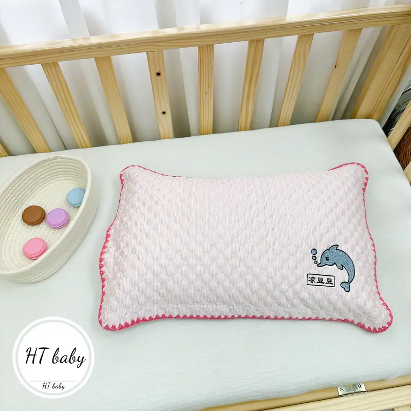 ( HOT MÙA HÈ ) Gối Cá Heo và Gấu băng lạnh Dành Cho Bé. Chất liệu vải tencel Thấm Hút Mồ Hôi Tốt. Kt 38x55cm. Nhộng Chũn 7