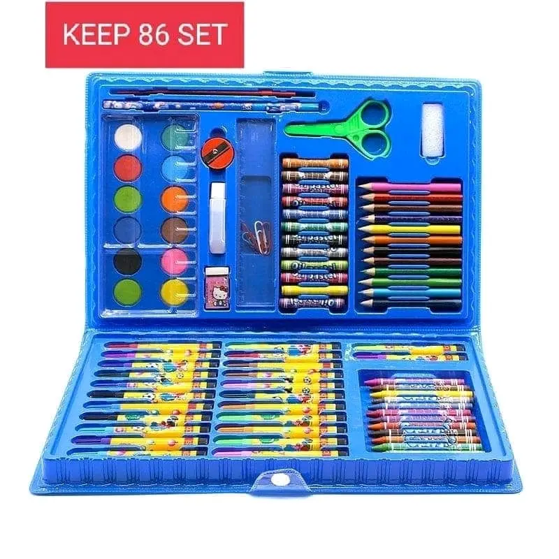 ART SET CRAYON Anak Set Koper 150 in 1 Paper Pen Pencil 3