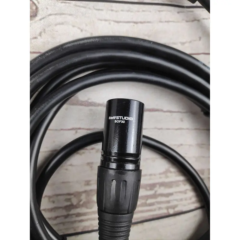 Paket Phantom Power Microphone 1 Channel 48V Supply for Condenser Microphone Plus Kabel XLR to XLR 6