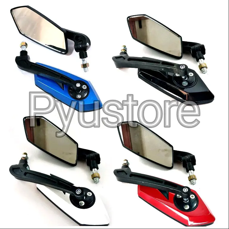 Spion Motor Model ALEVO Honda Dan Yamaha Beat Vario Scoopy Fino Mio Ride x Freego Nmax Pcx Rx king Vixion Jupiter Mx Vega Universal 4 Pilihan Warna