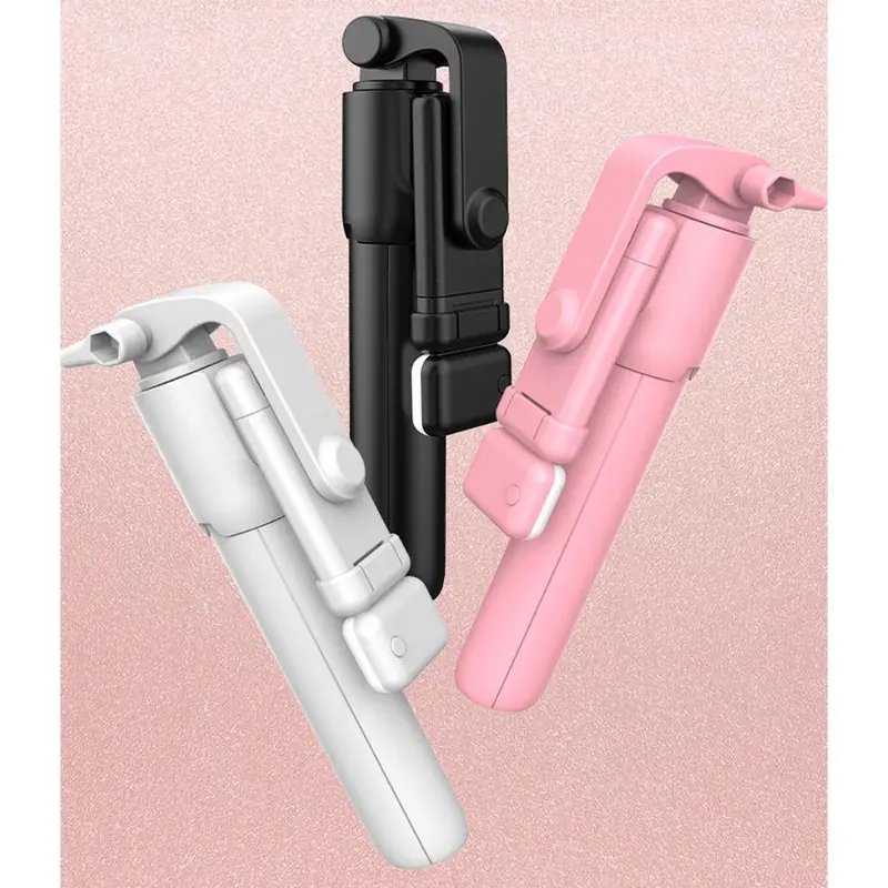 BISA COD Selfie Stick dengan Remote Bluetooth / Tongsis Lampu 5533 Kamera Led Stainless Tripod 1