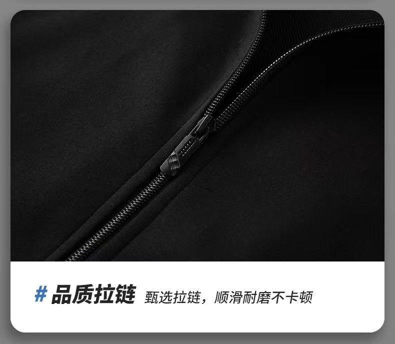 Product Introduction of Bộ Đồ Thể Thao Thường Ngày Cho Nam, Bộ Sưu Tập Mùa Xuân Và Mùa Thu, Áo Khoác Có Bo Thun Mắt Cá Chân, Cổ Chân Đế Quần Dài Tay, Thích Hợp Để Chạy Bộ 3