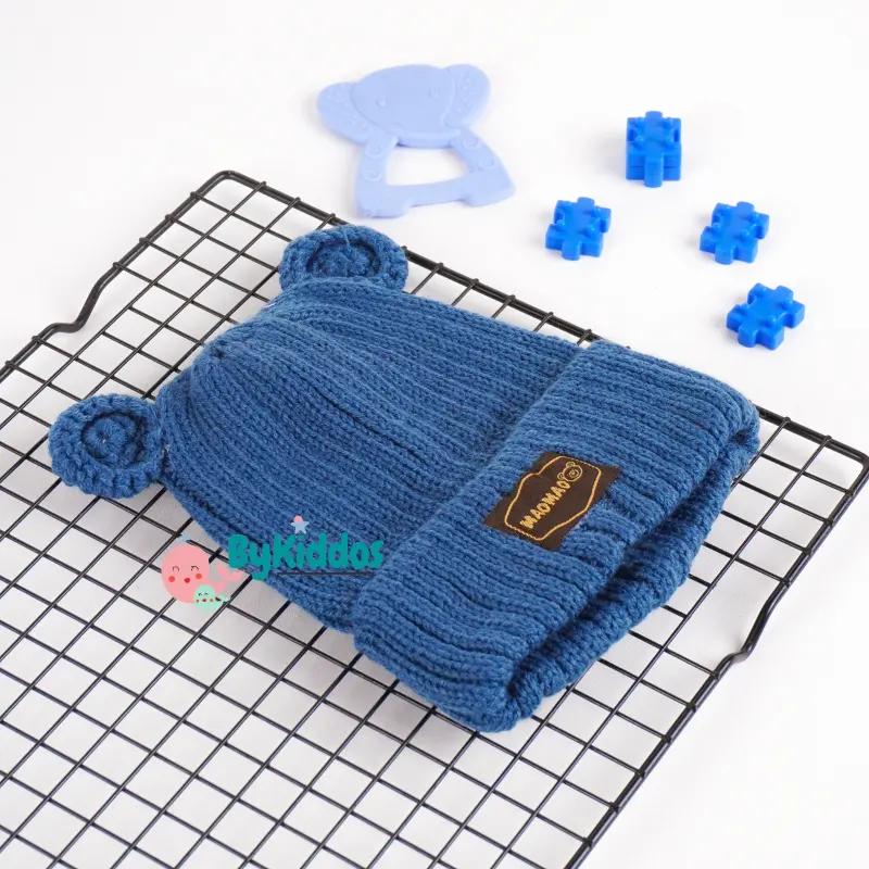 ByKiddos - Topi Rajut Anak Motif Kuping / Topi Rajut Bayi Motif Kuping / Topi Kupluk Cewek-Cowok 7