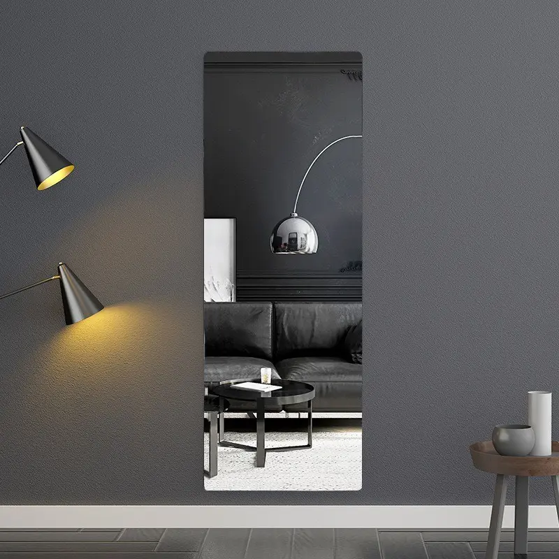 Gương dán tường, dán tủ quần áo soi toàn thân, Decor phòng, trang trí nội thất Trang Trí Nhà