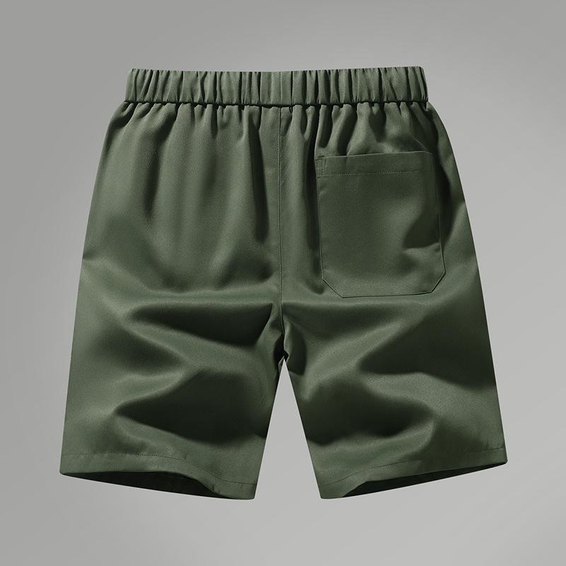 2025 Summer Men's Lightweight Ice Silk Shorts - Breathable Quick-Dry Casual Athletic Cargo Shorts (Plus Size) 4