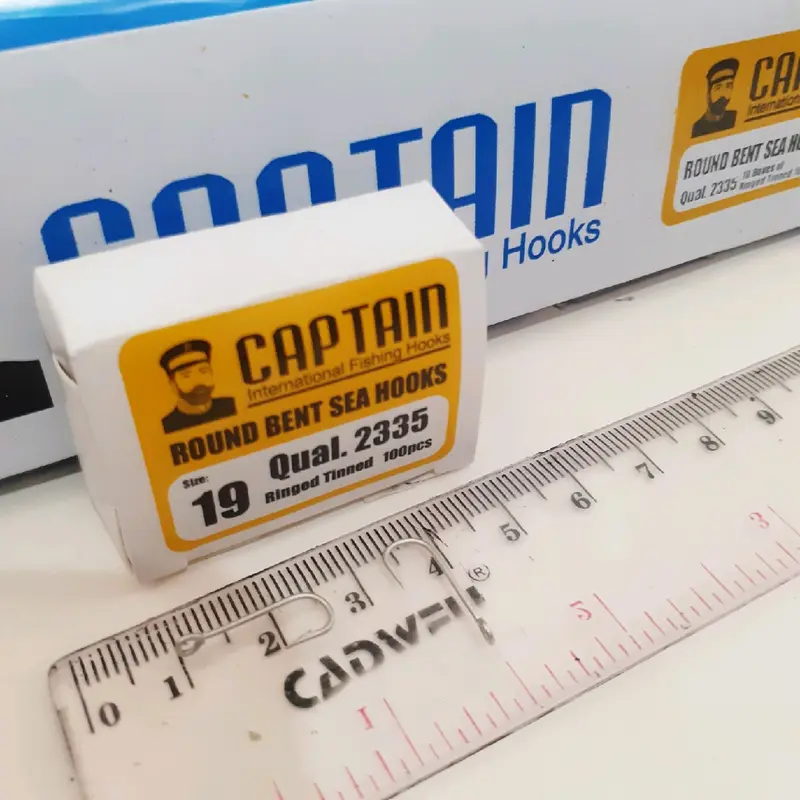 Kail Captain Round Bent model 2335  (Isi 100) perkotak 8
