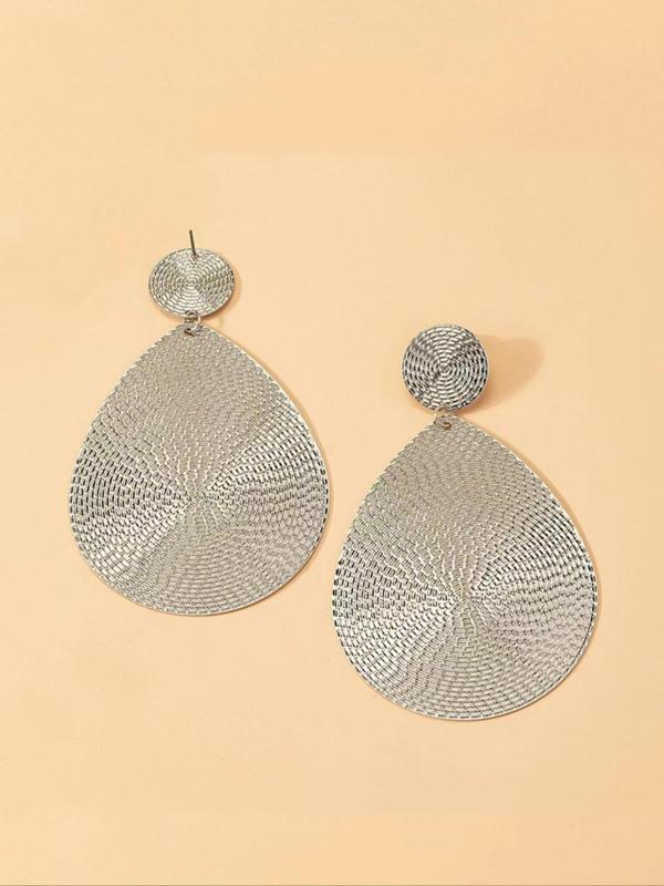 Boho Style Water Drop Design Dangle Earrings, Exaggerated Geometric Pendant Earrings for Women, Fashion Jewelry for Party, Daily Decor, Trendy All-match & Exquisite Jewelry for Birthday Gift 5