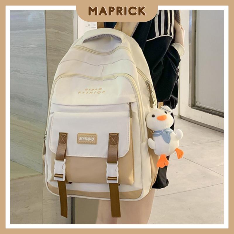 Balo đi học Daily xinh xắn cute siêu nhiều ngăn- HÀNG CÓ SẴN mã BL63 unisex nam nhiều ngăn