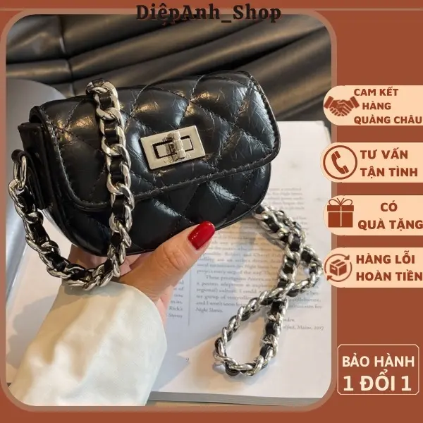 Túi xách nữ đeo vai đeo chéo thời trang cá tính mẫu mới sz 13 - 19 hàng quảng châu cao cấp T283 Bag Women 2