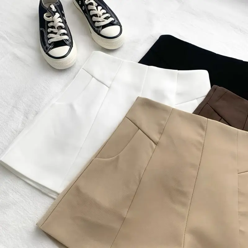 HIGH WAIST HOT PANTS SLIM CELANA PENDEK HW SHORT PANTS WOMAN BASIC HIGHWAIST MX330 5