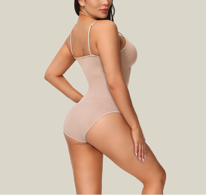 Product Introduction of Wireless One-Piece Bra European and American Style Sexy Bra High Elastic Fabric Three-Dimensional Chest Support Shaping Body Shaping Abdomen Control Shapewear Womenswear 5