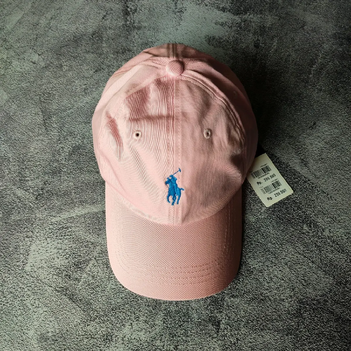 TOPI POLO PINK ORIGINAL