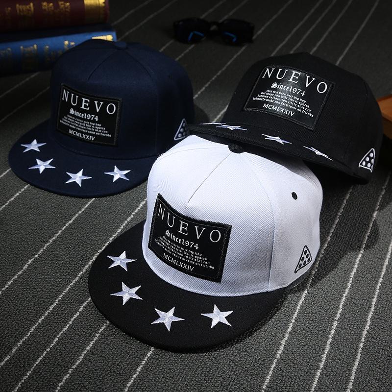 Mũ Lưỡi Trai hiphop Snapback Phong Cách Hàn Quốc NUEVO SINCE 1974 0