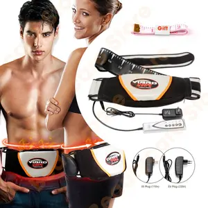 Alat Sabuk Getar Pelangsing Vibro Shape Profesional / Sabuk Getar Pelangsing Badan Perut Paha Pinggang / Sabuk Pelangsing Alat Pembakar Lemak Perut Penurun Berat Badan Sliming Alat Pembakar Lemak