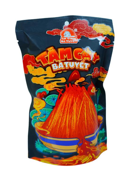 bán sỉ Bịch 10 gói snack bim bim tăm cay bà tuyết 30g 1 gói thơm ngon chất lượng cao