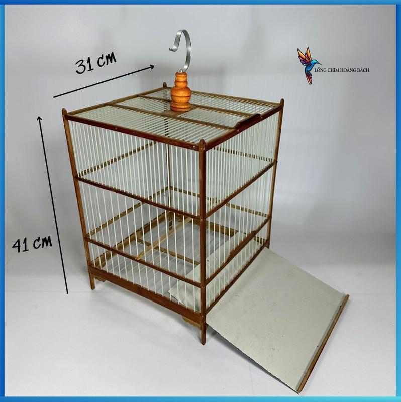 Khung Lồng Chim Chào Mào Ép Mộc Giá Rẻ Tặng Kèm Phụ Kiện Miễn Ship Khi Mua 2 Bộ