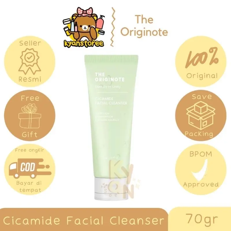 THE ORIGINOTE CICAMIDE FACIAL CLEANSER Membersihkan Mencerahkan 0