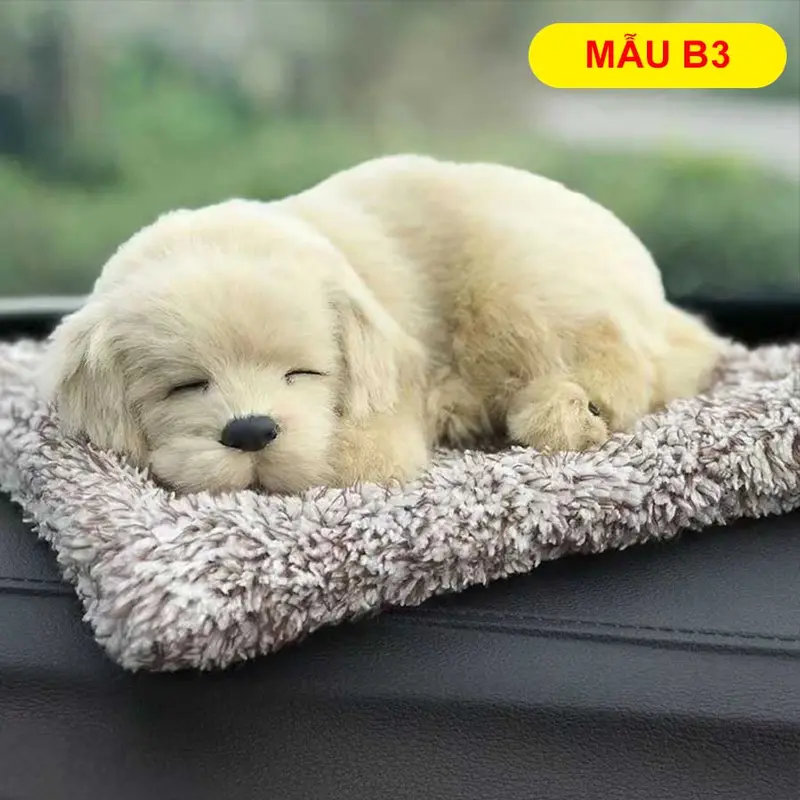 Thú bông than hoạt tính trang trí - Khử mùi xe hơi hiệu quả, Chó mèo, Gấu trúc 3