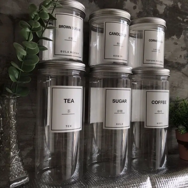 COD NEW PAKET HEMAT 6 TOPLES BUMBU TUTUP SILVER ALUMUNIUM FREE NEW LABEL (500ml+1200ml) 4