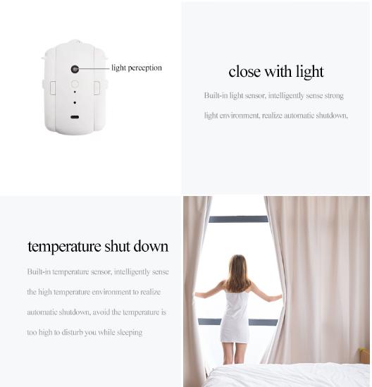 2pcs For Tuya Wifi Smart Curtains Robot Wireless Automatic Curtain Opener Motor 6