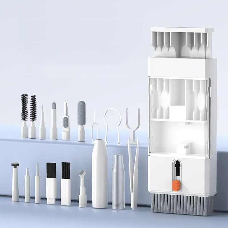 22-in-1 Portable Phone Cleaning Tool Kit, Multifunctional Phone Charging Port Cleaning Tool, Phone Accessories for iPhone & Android Phone, Camera