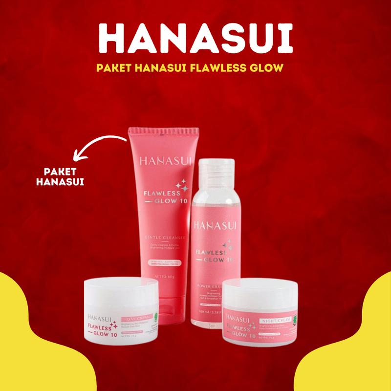 Product Introduction of PAKET HANASUI Rangkaian Hanasui Flawless Glow 10 0