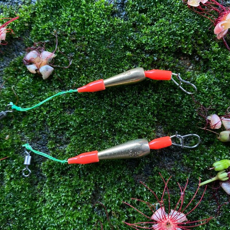 Thẻo Chì Đồng Hỗ Trợ Nhái Hơi Ném Xa - Đi Chìm Bắt Cá Đi Câu Fishing Câu Cá