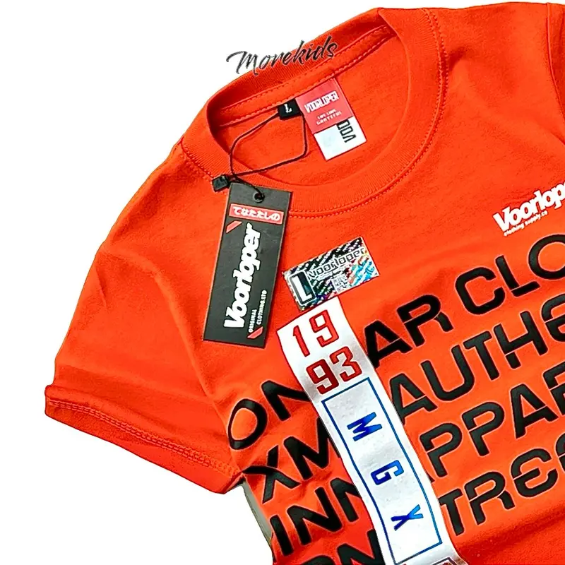 Baju Kaos Anak Voorloper Lengan Pendek Bahan Katun Combet 30s Fashion anak 2