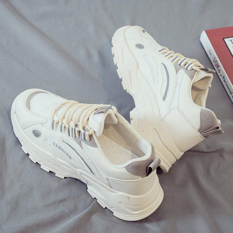 Product Introduction of giày nam tăng chiều cao 5cm lưới kết hợ da có phản quang sp 2002 Sneaker Cao Su Đế Bằng Shoes 18
