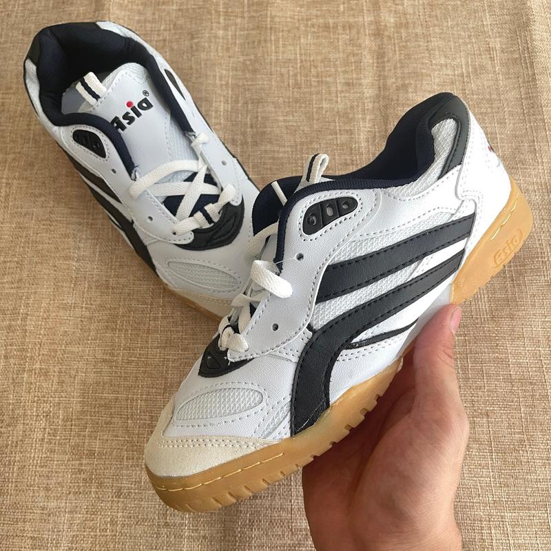 Giày Thể Thao asia Đa Năng Đánh Cầu Lông Đá Bóng Chạy Bộ Sneaker Thoải mái Tập Thể Dục bạn nào chân ú lên tăng 1 size hàng v n