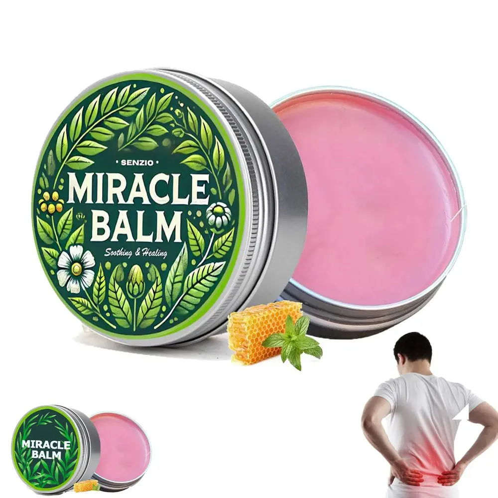 Hot 30g Hands Miracle Balm Gentle And Non-irritating Long-lasting Moisturizing Back Soothing Joint Cream Promote Blood Circulation Easily Absorbed Feet Miracle Balm for All Skin Types
