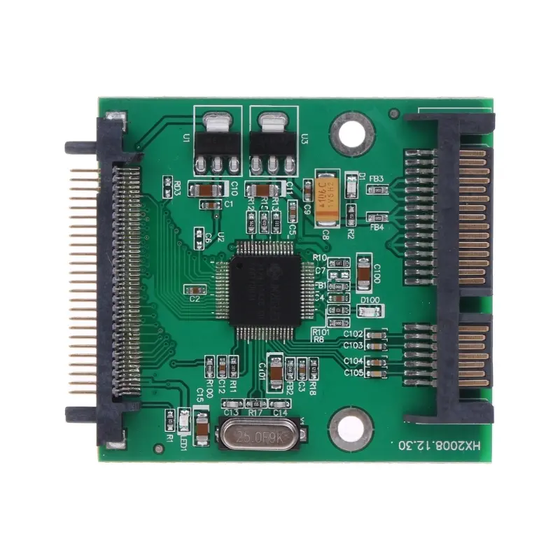 IDE Hard Disk 50pin 1.8 Inch IDE to SATA 22Pin 7+15 Hard Disk SSD Adapter Card PCBA IDE to SATA