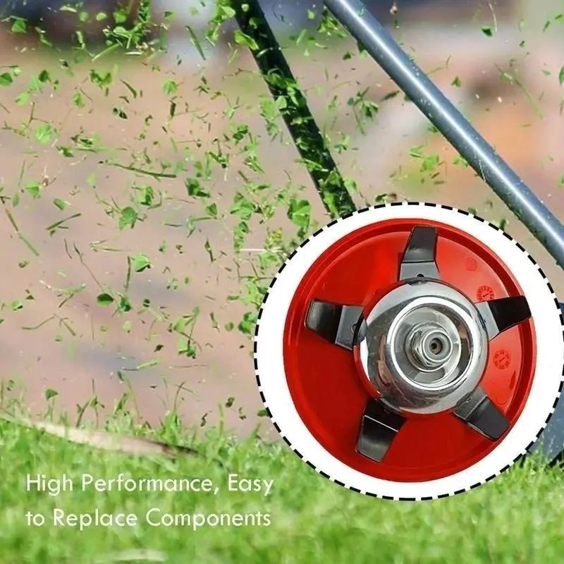 【 Pisau Matun Pemotong Rumput Dan Tanah Blade】 Ukuran 6 Inch Kepala Sikat Alat Penyiang 5 mata 4