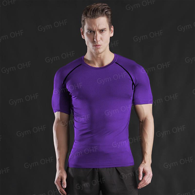 Product Introduction of Sports Fitness Suit Quick Drying Compression Elastic Long Sleeve Summer Long Sleeve Pants Track and Field Training Wear for Men and Women Comfortable, Convenient and Breathable 19