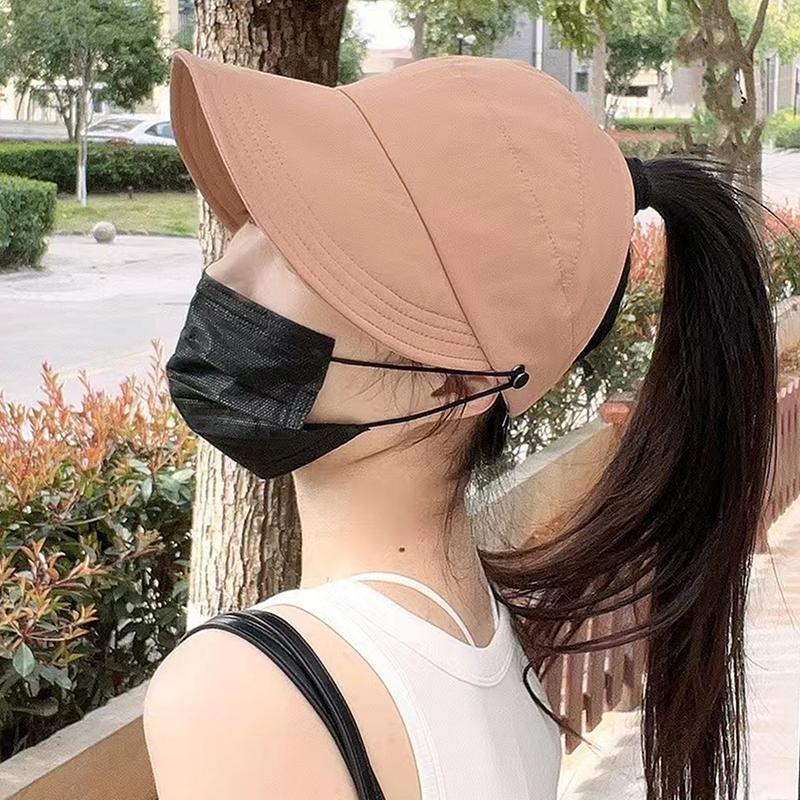 Product Introduction of Multi-Functional UV Protection Hat Adjustable Fisherman Cap Sun Visors Hat Portable Foldable Wide Brim Sun Protection Hats 31