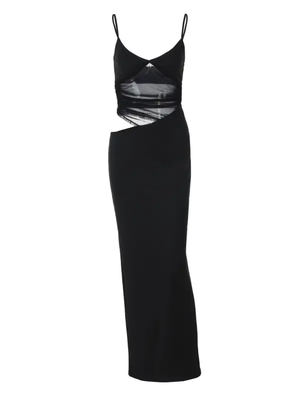 Women's Solid Backless Cut Out  Bodycon Dress, Sexy Fashion  Sleeveless Long Dress for Party Club Dating Wear, Women Dress for Summer 6