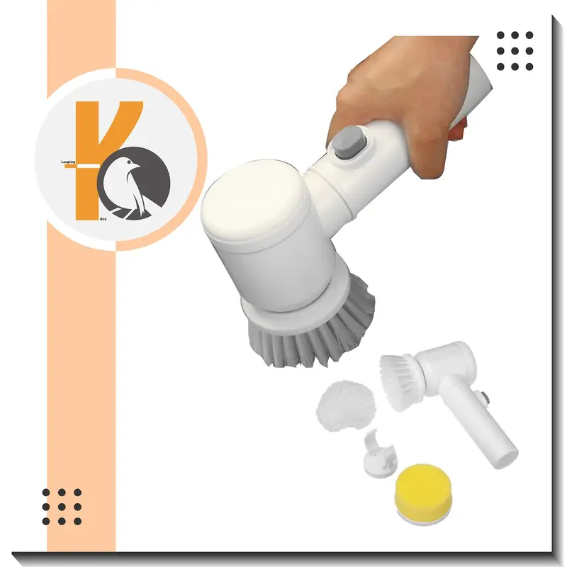 KOOKA BURRA Useful 5in1 Magic Brush Electric Cordless Cleaning - TikTok ...