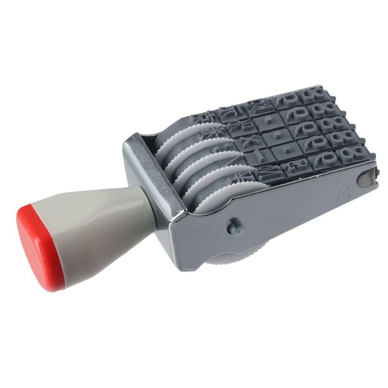 Lăn biểu tượng số Số 3 ,4 hoặc 5 chữ số Con dấu số Cá nhân hóa Có thể thay đổi…