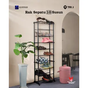 Amazing Shoes Rack - Rak Sepatu / Rak Jilbab 10 Susun